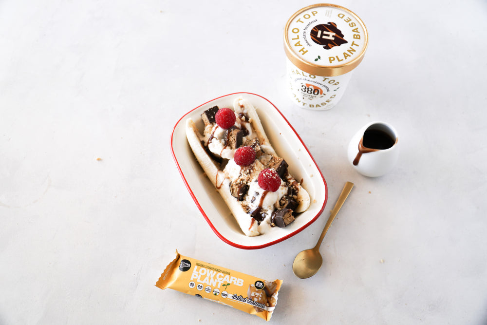 Salted Caramel Pretzel Banana Split
&ndash; BSc Supplements
