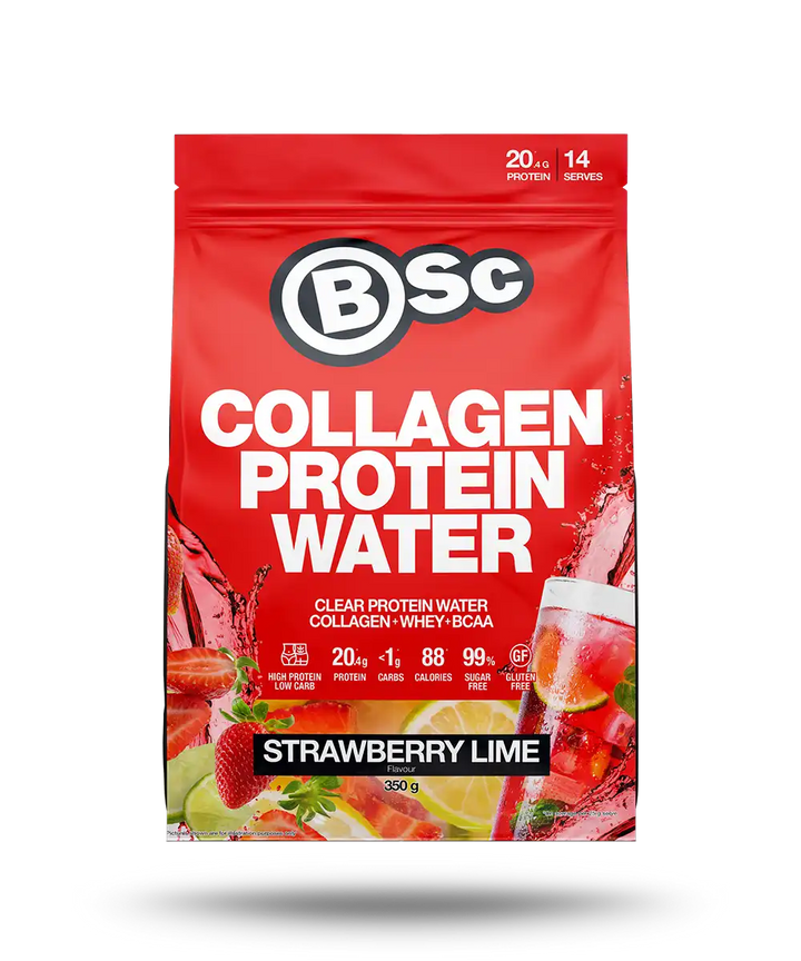 Collagen Protein Water Strawberry Lime