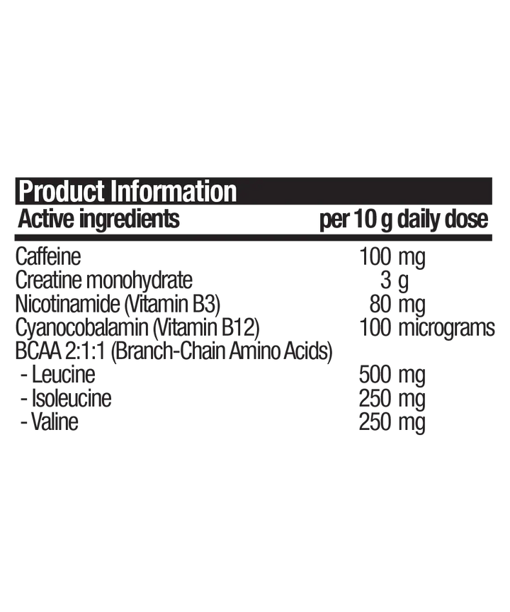 K-OS Pre-Workout *Blue Gummies