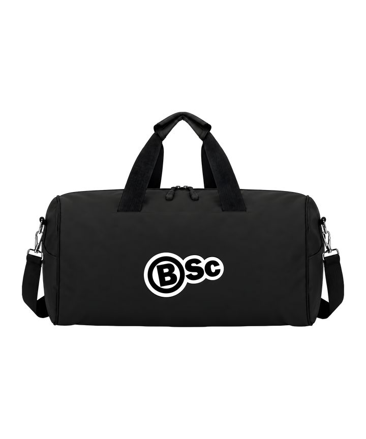 BSc Training Duffle Bag in Black, back view