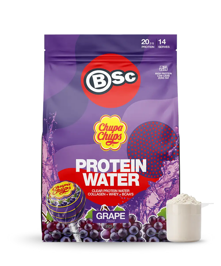 BSc x Chupa Chups Protein Water