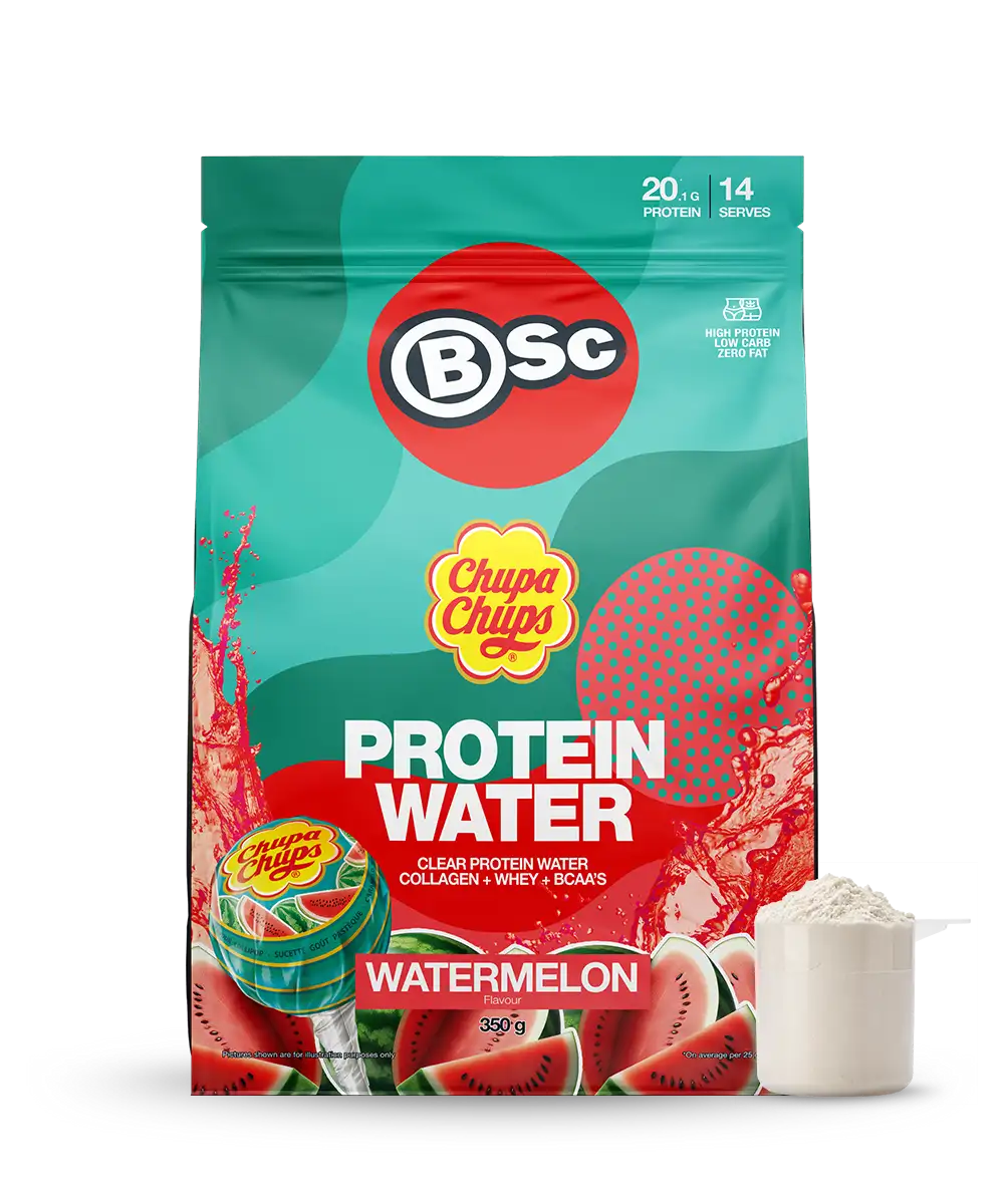BSc x Chupa Chups Protein Water