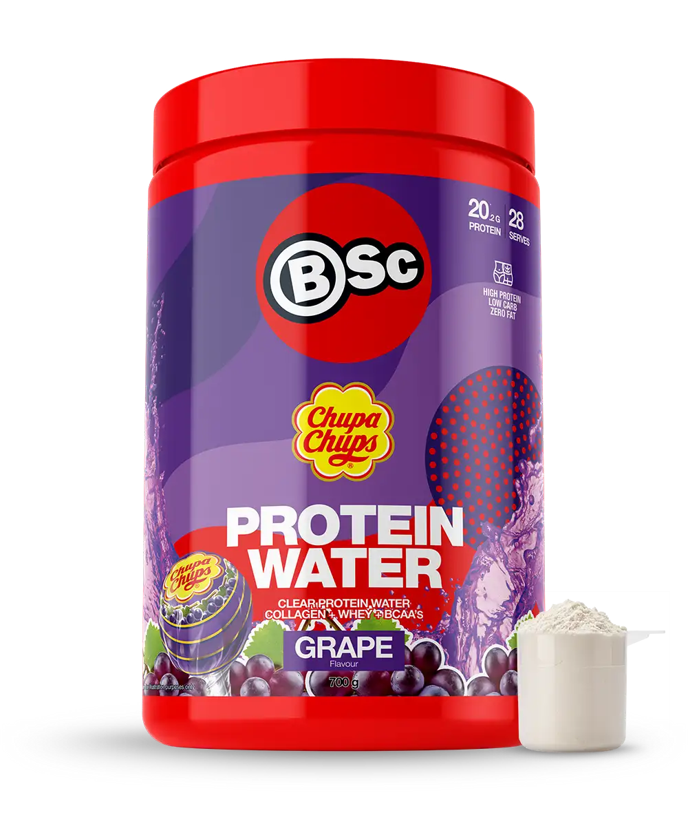 BSc x Chupa Chups Protein Water - 700g Grape
