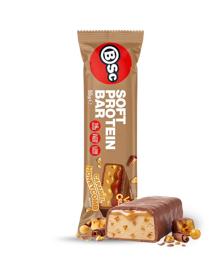 BSc x Violet Crumble Soft Protein Bar