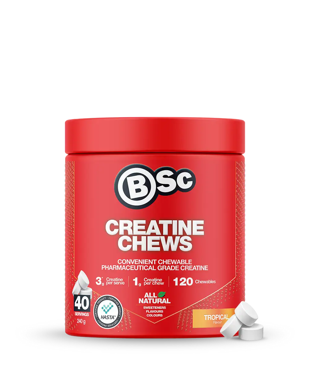 BSc Creatine Chews 300s Tropical