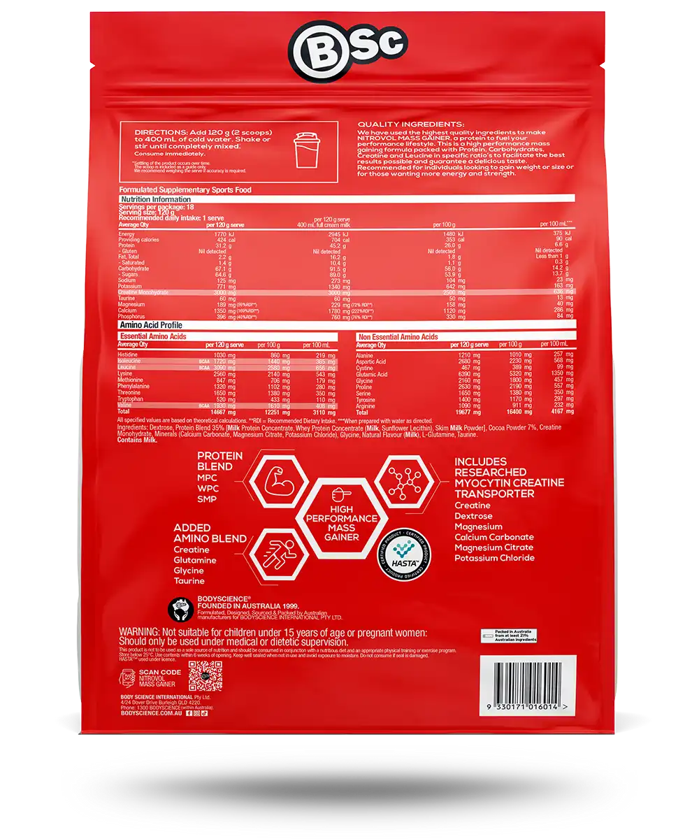 Nitrovol Mass Gainer