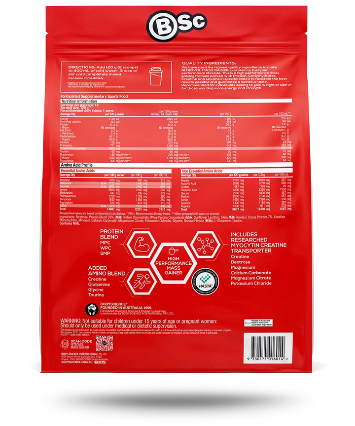 Nitrovol Mass Gainer