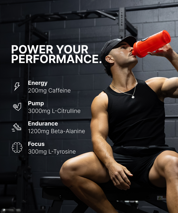 PRE Caffeinated Pre-Workout - supporting image