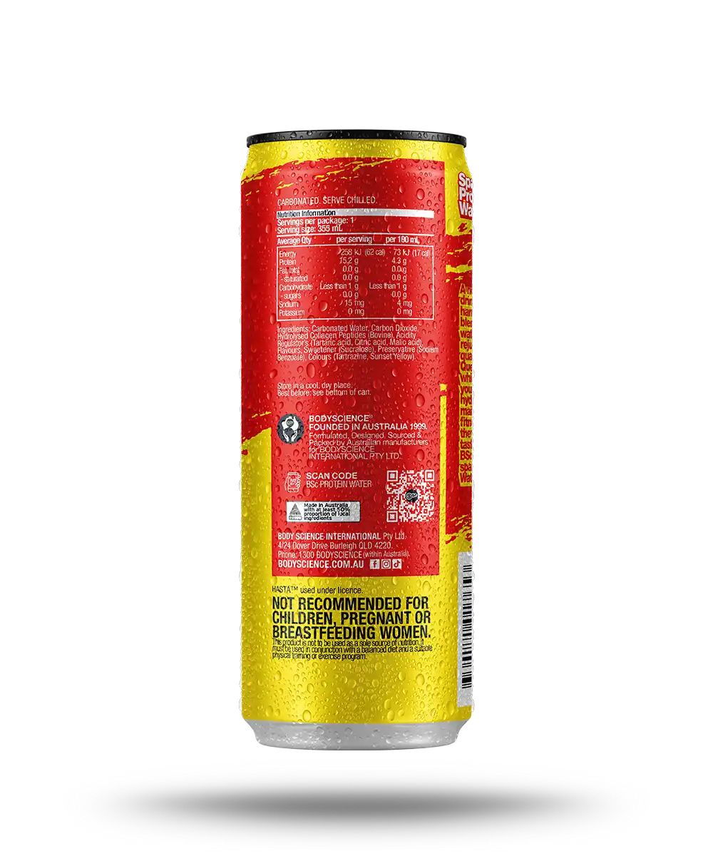 BSc Protein Water Can