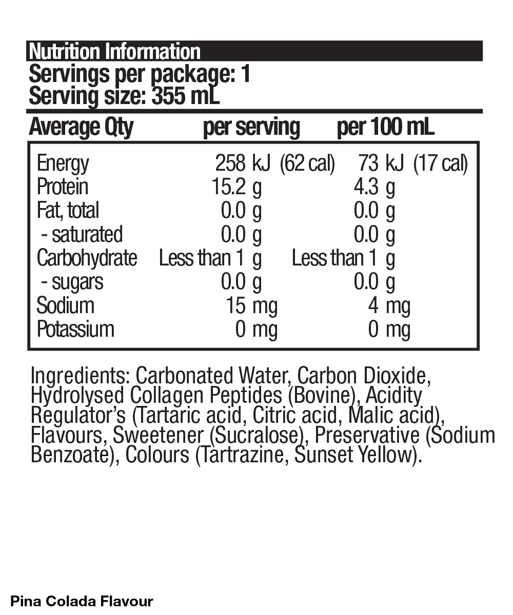 BSc Protein Water Can