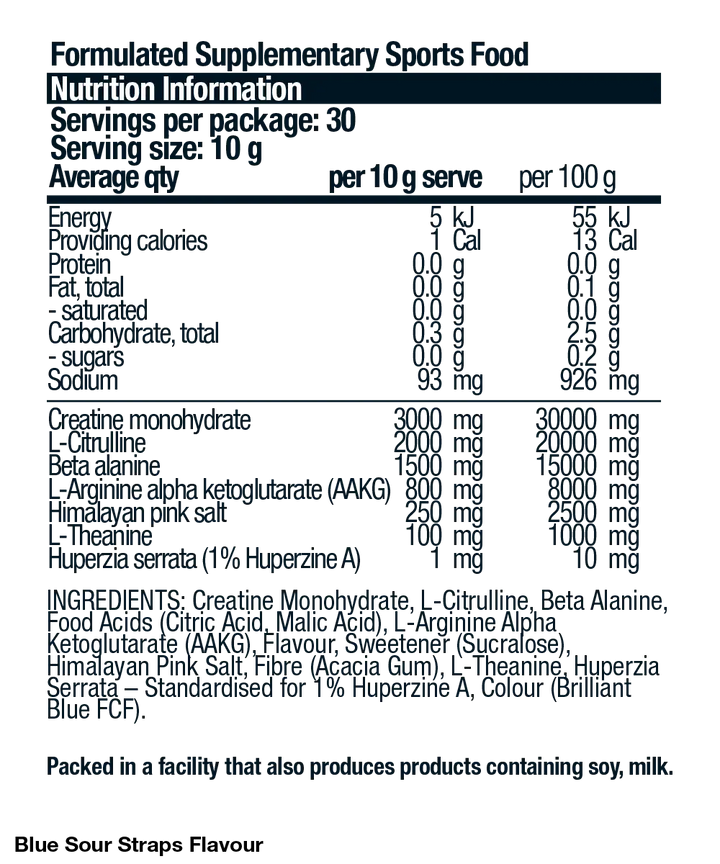 PUMP Non Stim Pre-Workout
