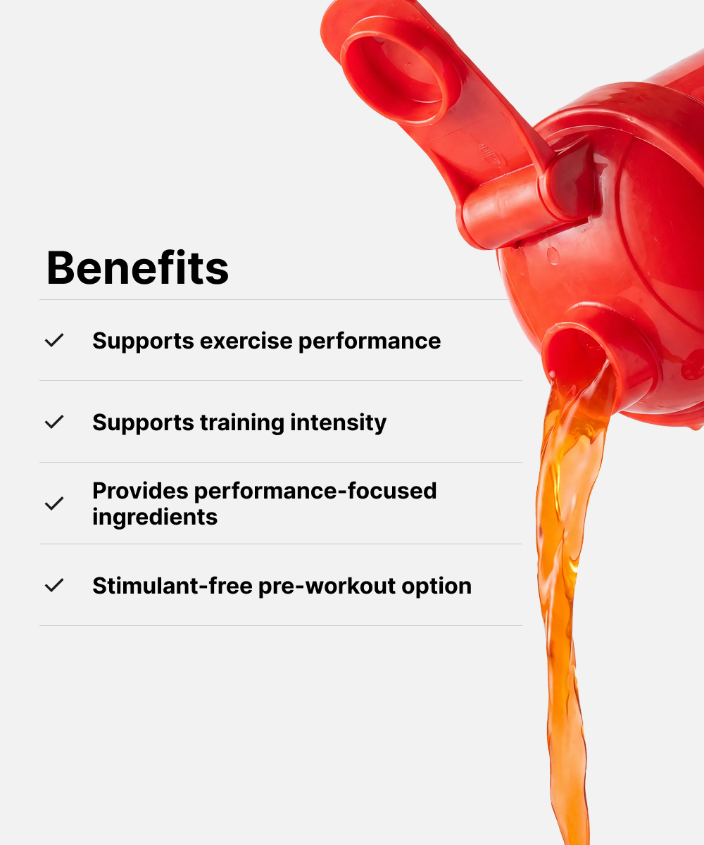PUMP Non Stim Pre-Workout - supporting image