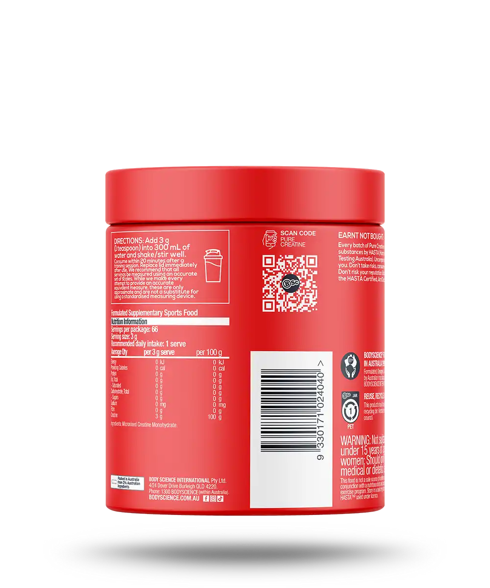 Pure Creatine Monohydrate 200g