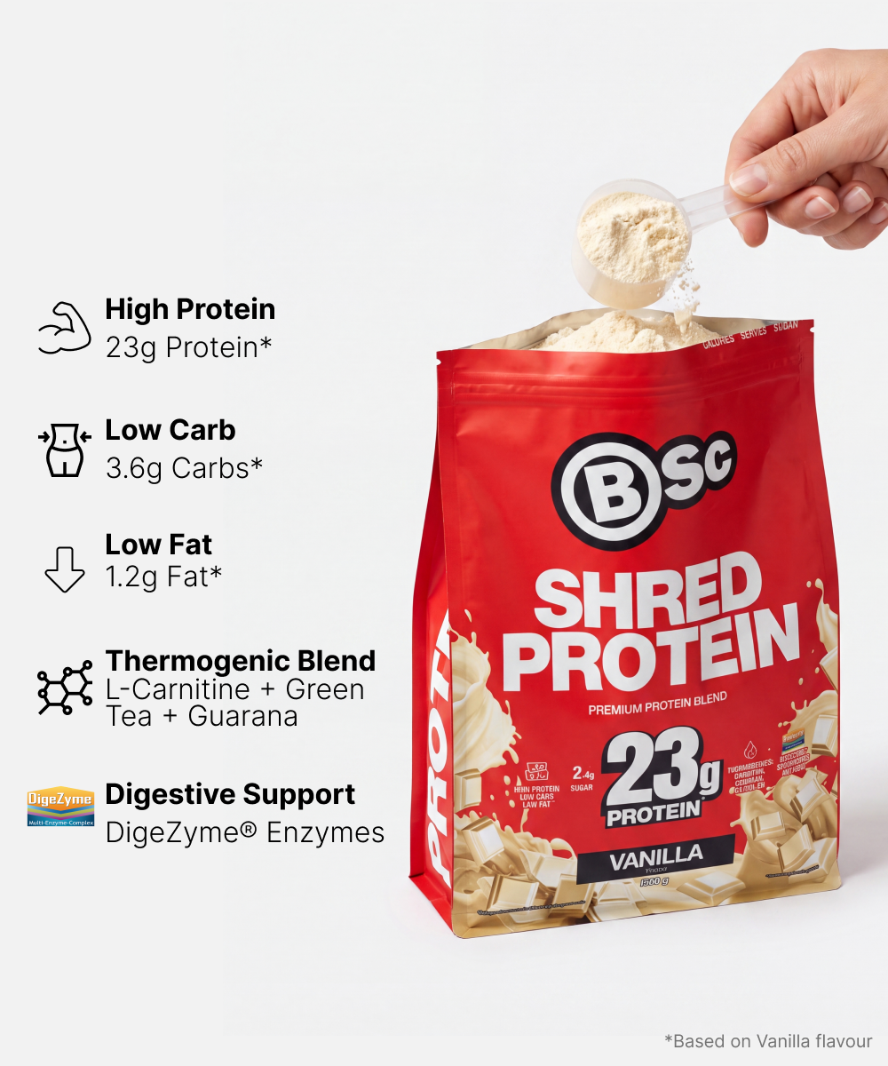 Shred Protein Powder - lifestyle image