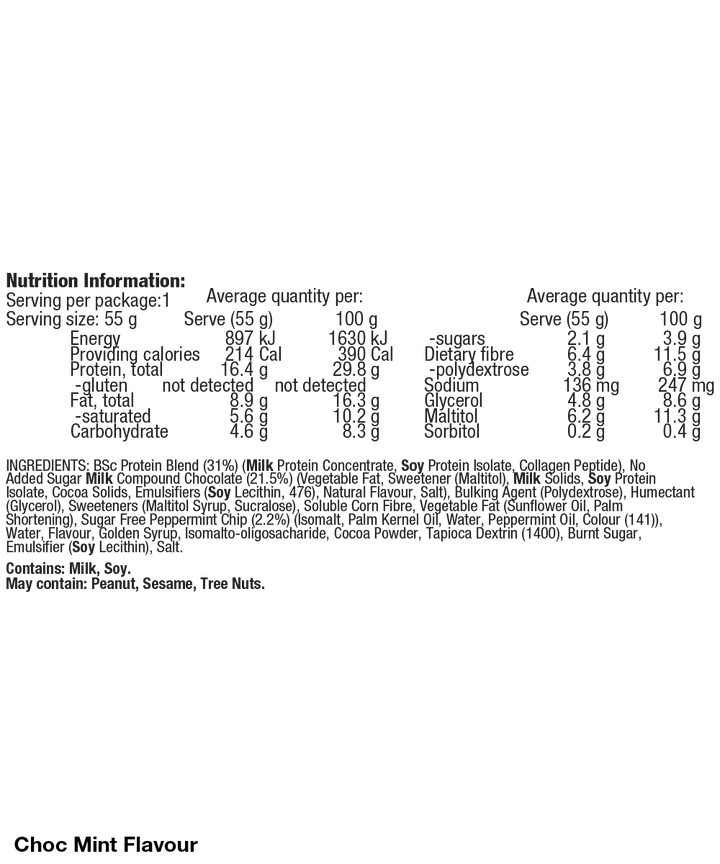 BSc x Violet Crumble Soft Protein Bar 12 Pack