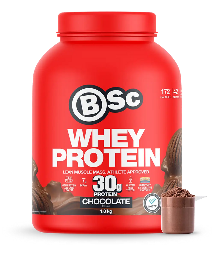 Whey Protein Powder - 1.8kg Chocolate